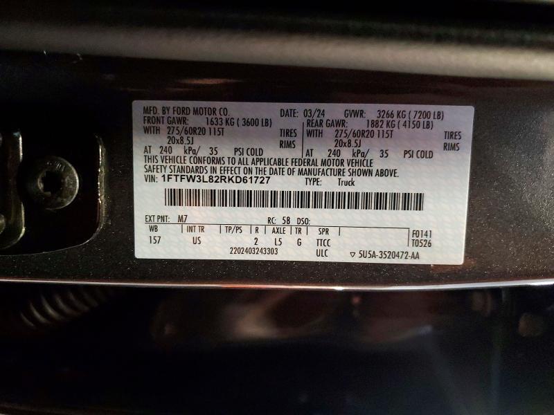 2024 Ford F150 XLT