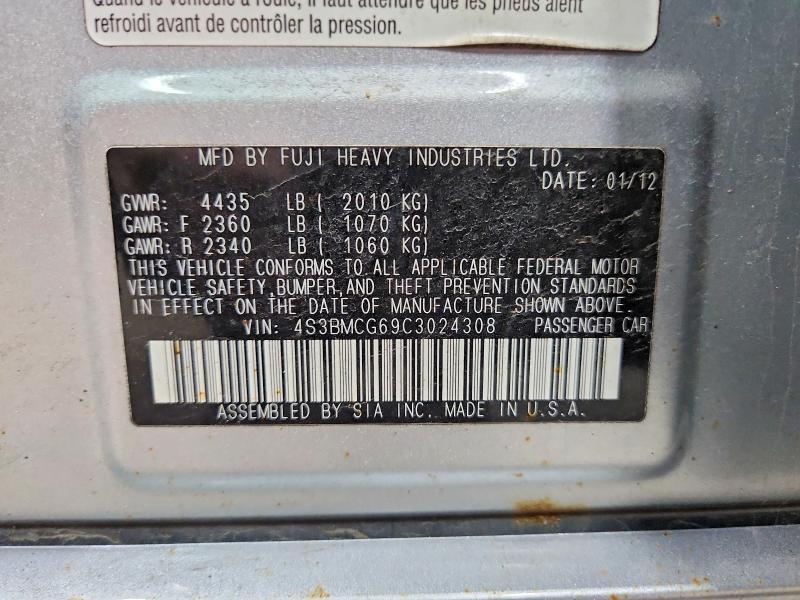 2012 Subaru Legacy 2.5i Premium