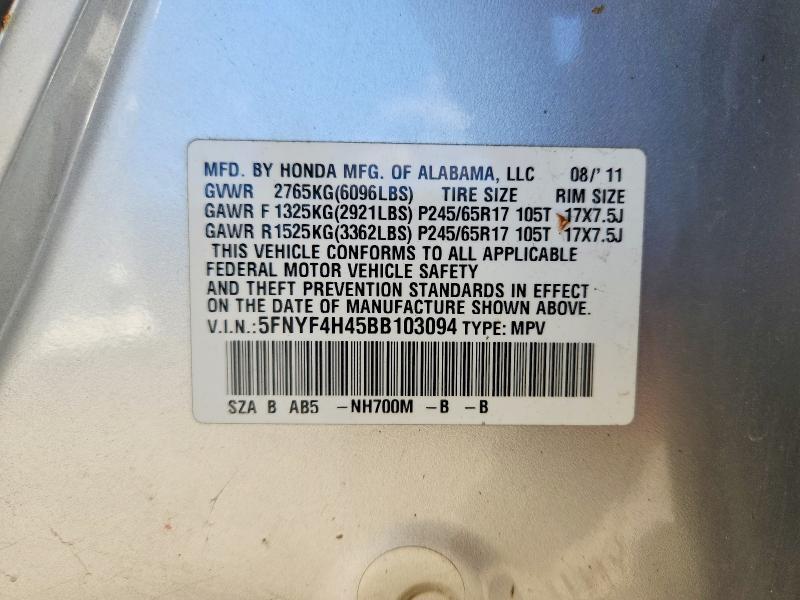 2011 Honda Pilot ex