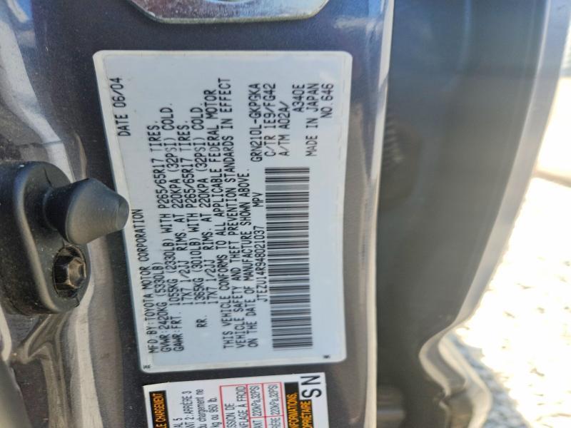 2004 Toyt 4runner