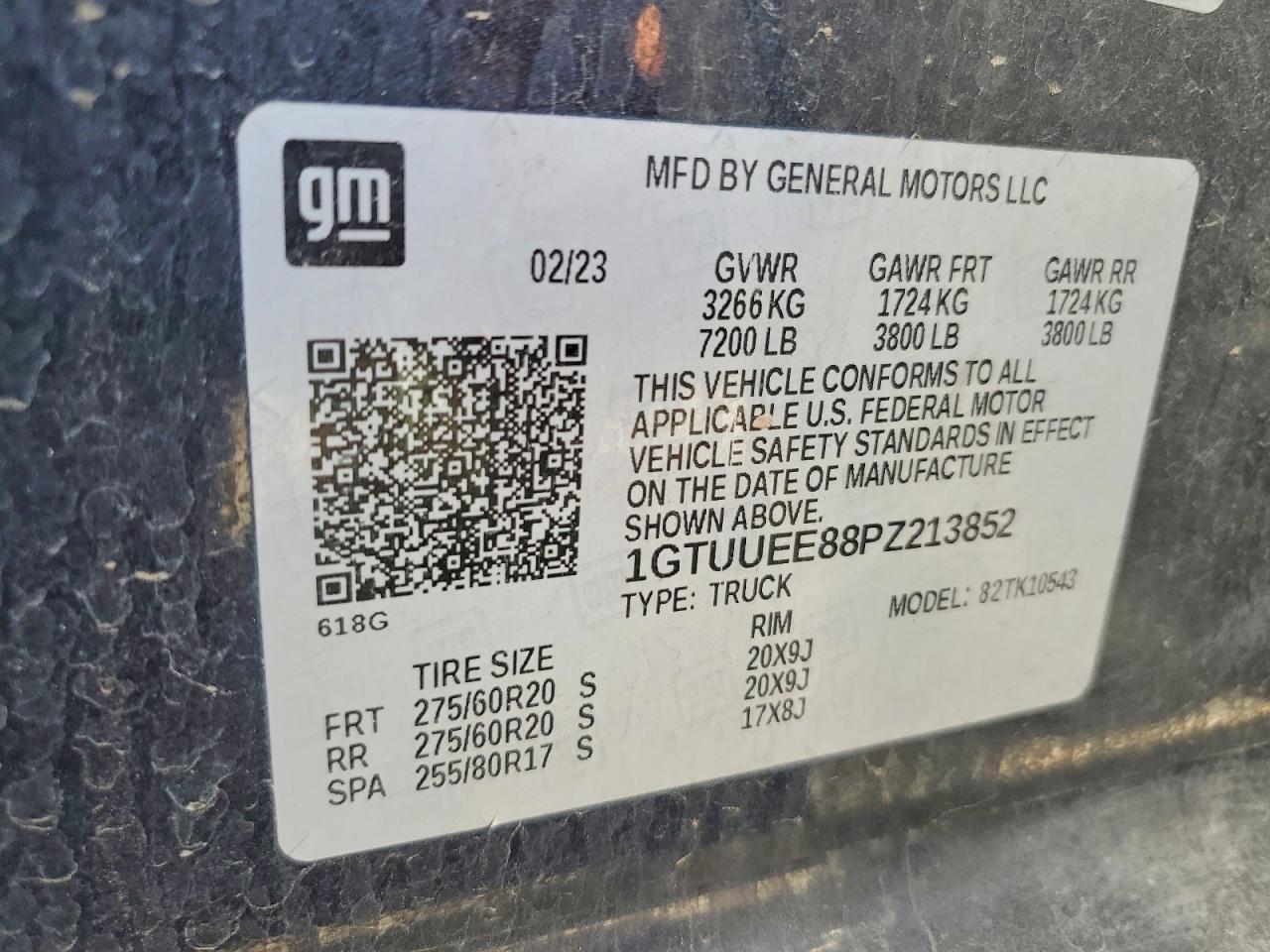 2023 GMC Sierra K1500 AT4