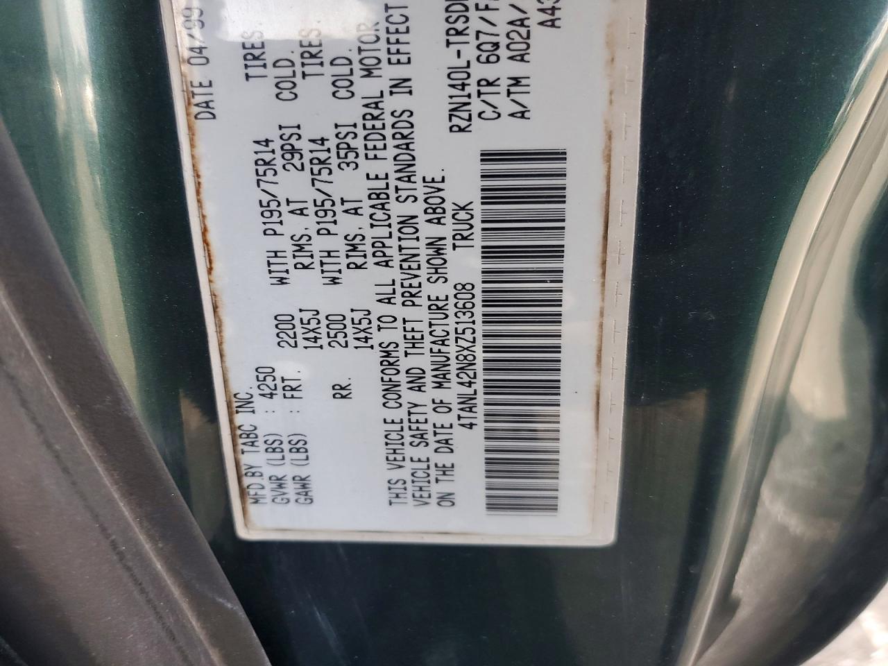 1999 Toyota Tacoma Base