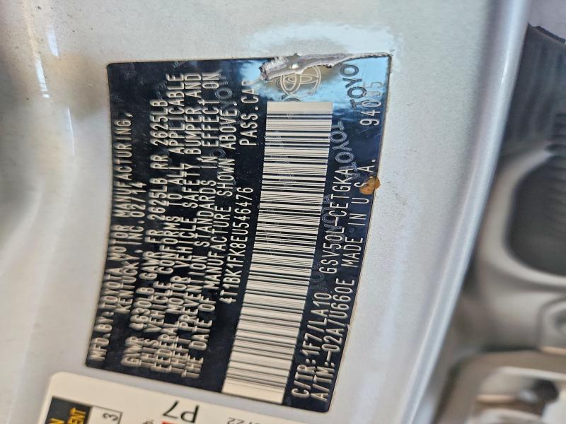2014 Toyota Camry xle V6