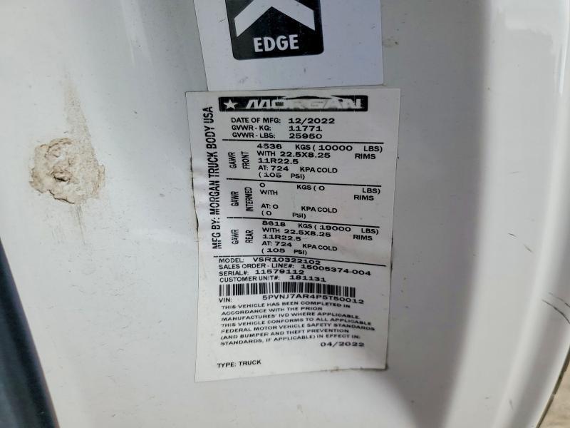 2023 Hino L6 Refrigerated BOX Truck