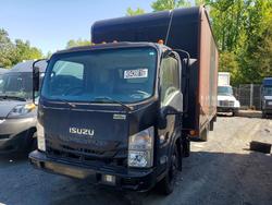 Salvage trucks for sale at Waldorf, MD auction: 2017 Isuzu NQR BOX Truck