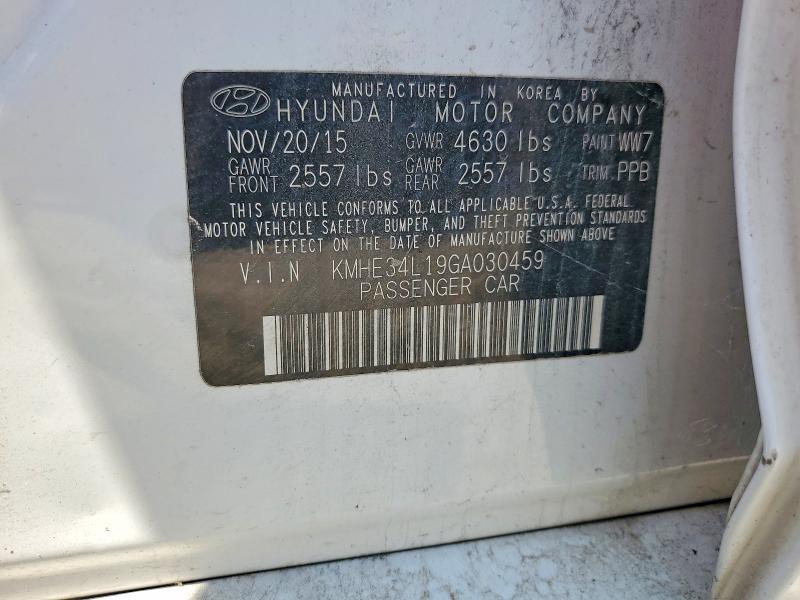 2016 Hyundai Sonata Hybrid Limited
