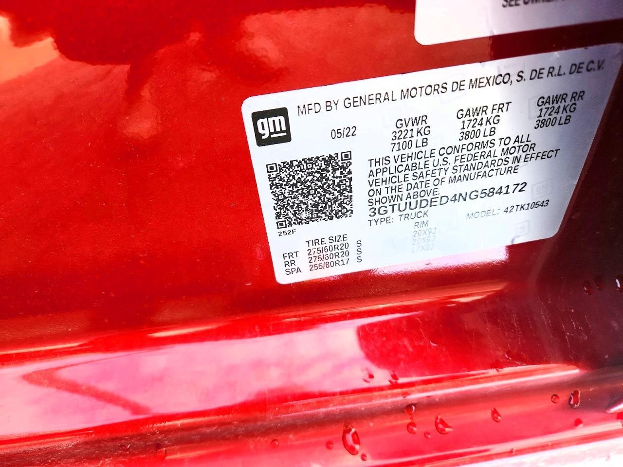 2022 GMC Sierra K1500 SLT