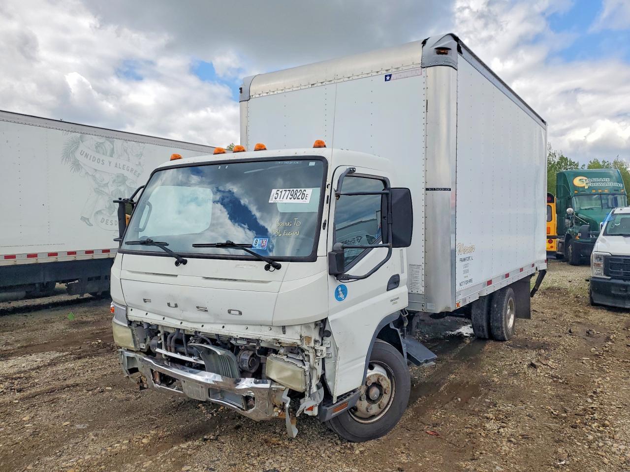 2013 Mitsubishi Fuso 2013 Mitsubishi FE FEC72S BOX Truck
