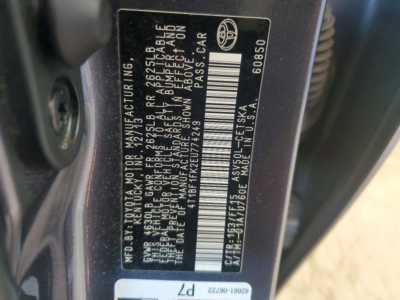 2014 Toyota Camry se