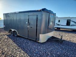 Salvage trucks for sale at Rogersville, MO auction: 2021 Utility Trailer Manufactu Trailers-Enclosed Cargo Trailer