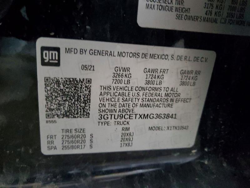2021 GMC Sierra K1500 Elevation