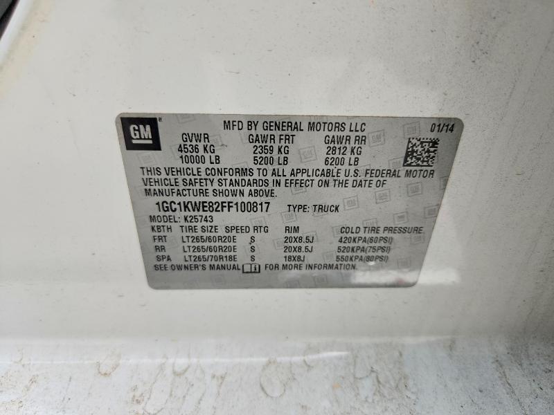 2015 Chevrolet Silverado K2500 Heavy Duty LTZ