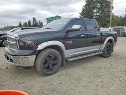 Salvage trucks for sale at Spanaway, WA auction: 2015 Dodge 1500 Laramie