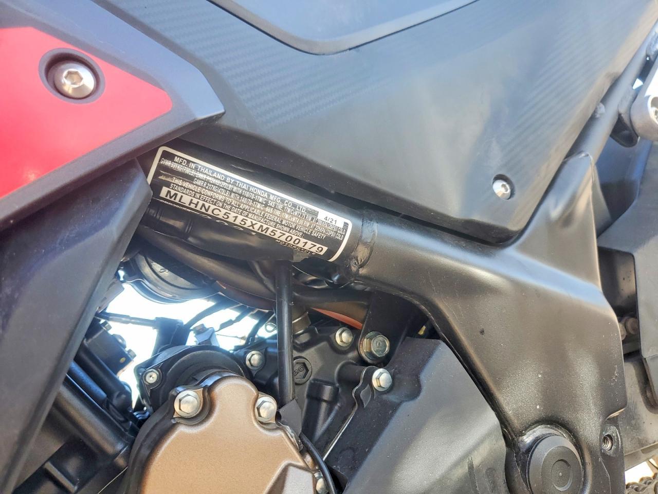 2021 Honda CBR300 RA
