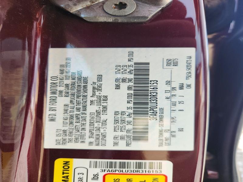 2013 Ford Fusion se Hybrid