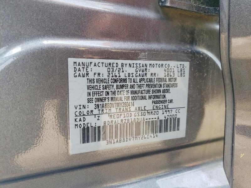 2021 Nissan Sentra sr