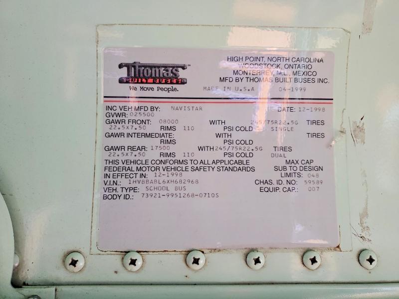 1999 International 3000 3800