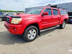 Salvage trucks for sale at Fredericksburg, VA auction: 2007 Toyota Tacoma Double Cab Long BED