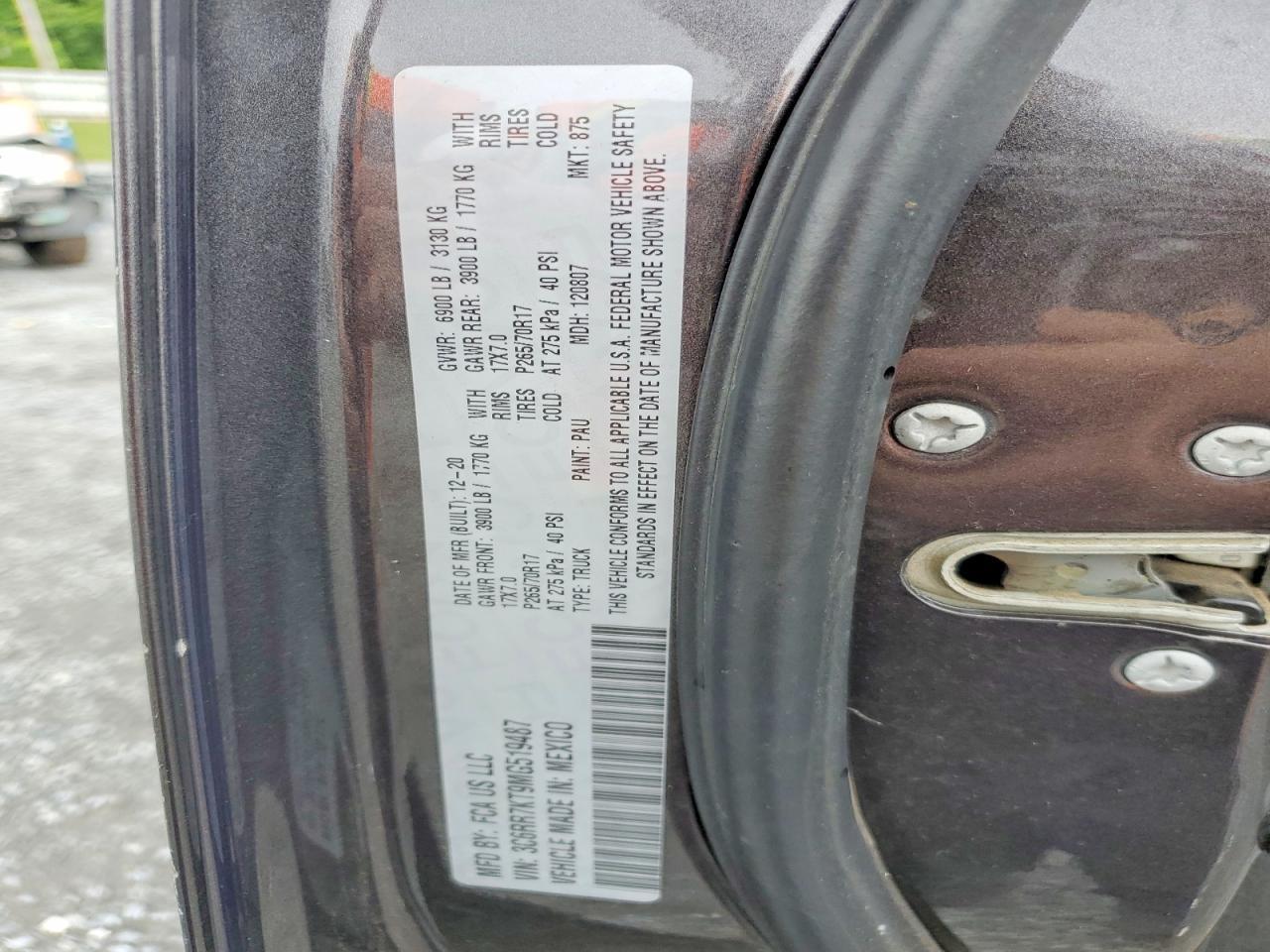 2021 Dodge RAM 1500 Classic Tradesman