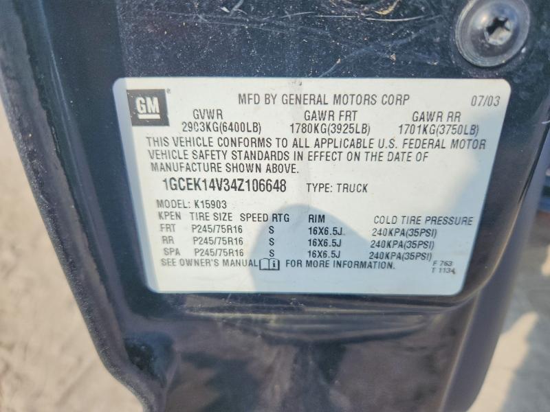 2004 Chevrolet Silverado K1500