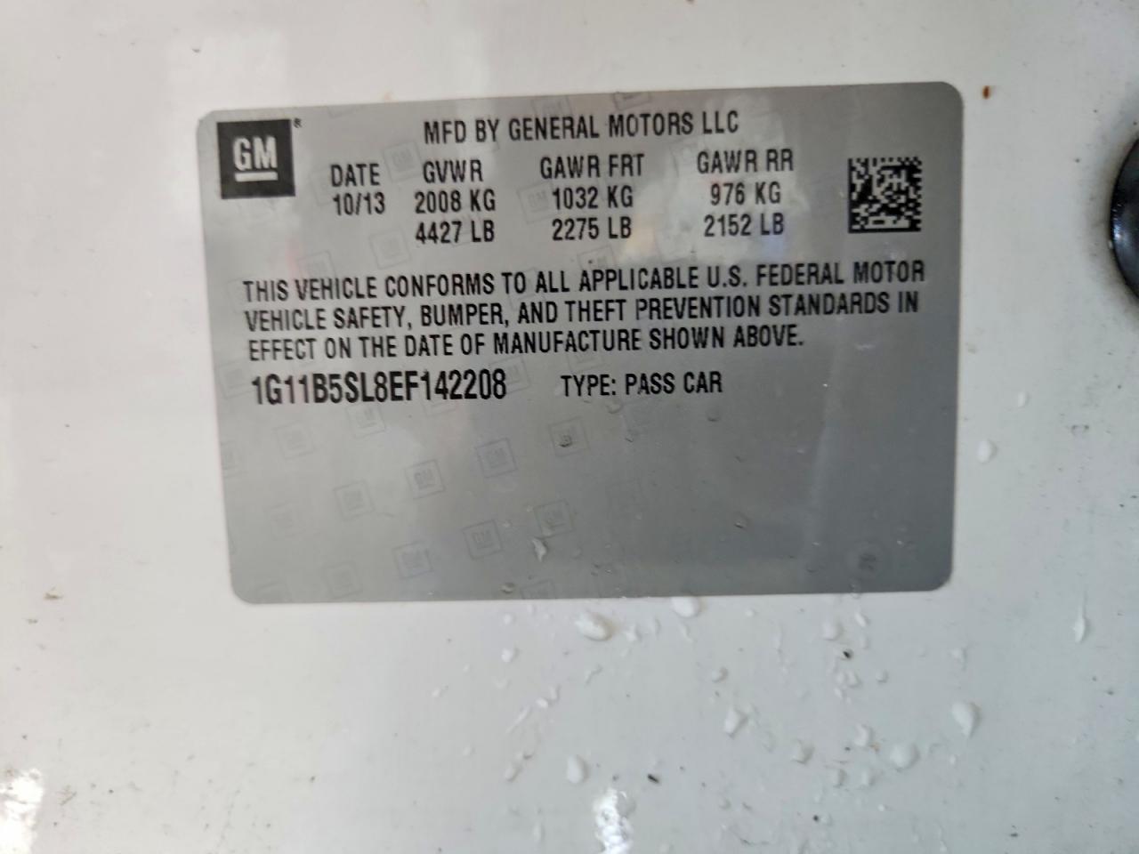 2014 Chevrolet Malibu ls