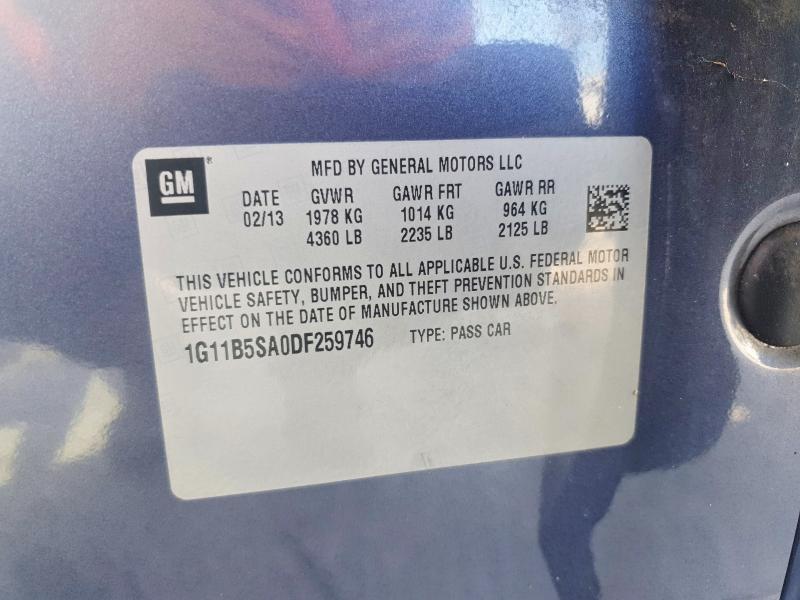 2013 Chevrolet Malibu ls