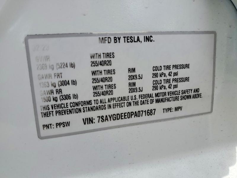 2023 Tesla Model y
