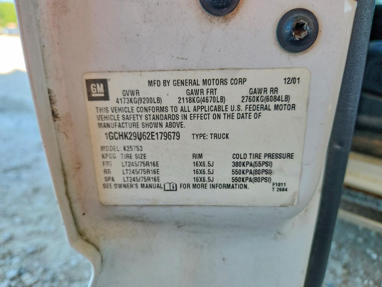 2002 Chevrolet Silverado K2500 Heavy Duty
