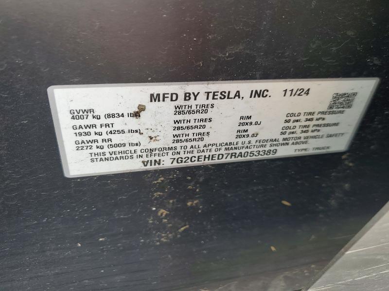 2024 Tesla Cybertruck