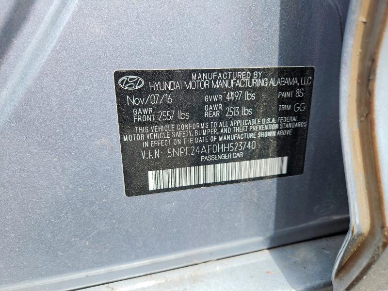 2017 Hyundai Sonata se