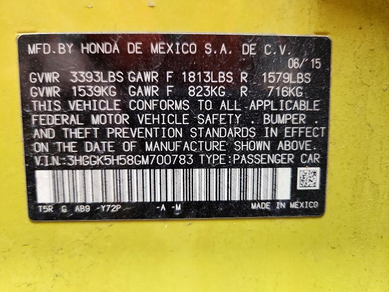 2016 Honda Fit lx