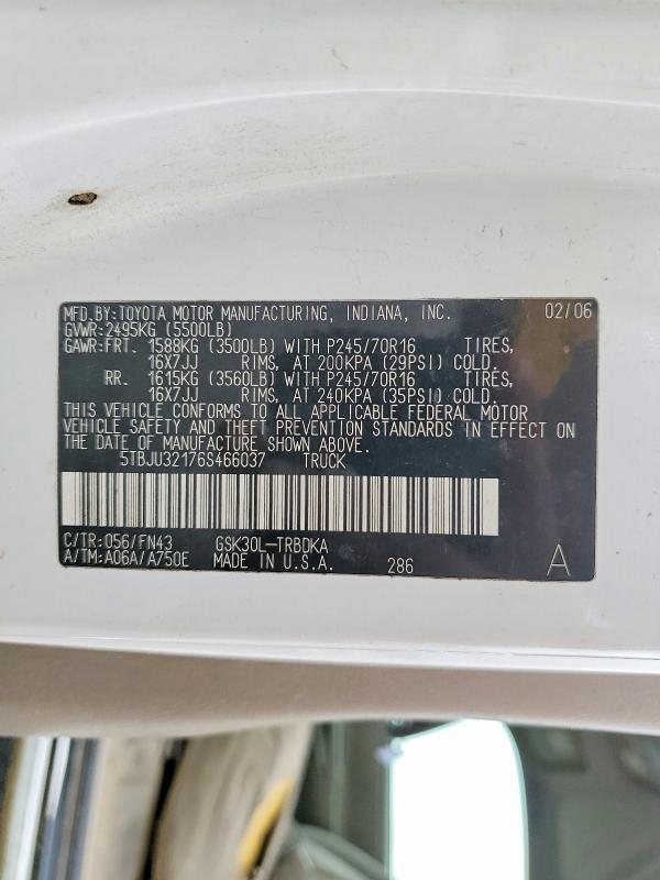 2006 Toyota Tundra Base