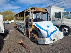 Salvage trucks for sale at Assonet, MA auction: 2023 Freigliner 2023 Freightliner Chassis B2B School Bus
