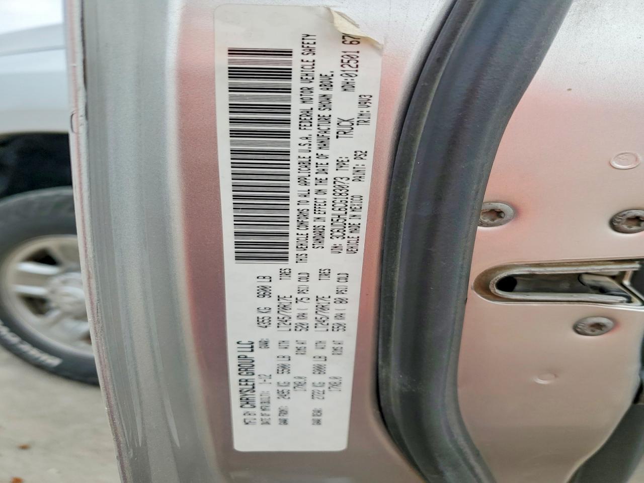2012 Dodge RAM 2500 ST