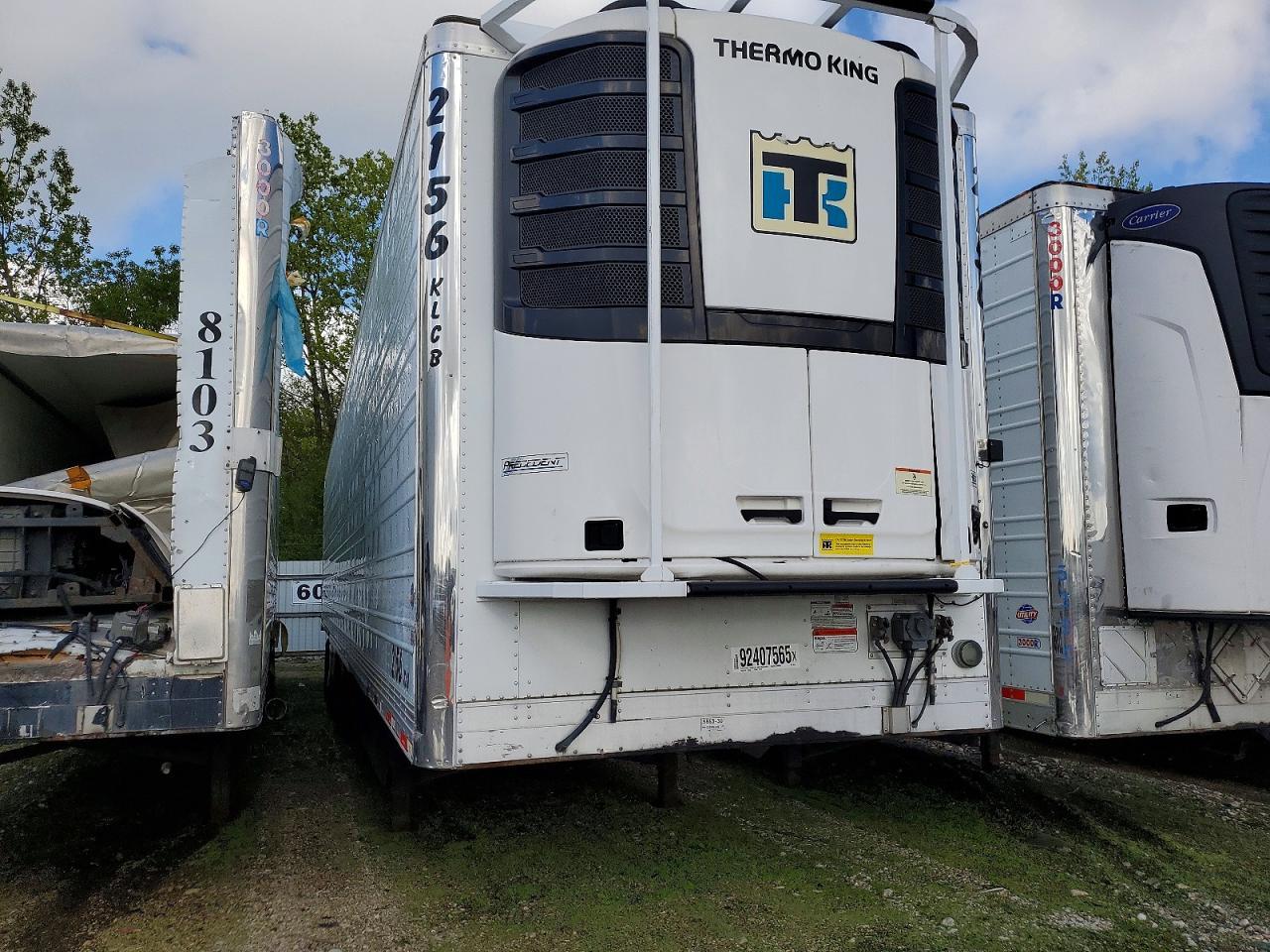 2022 Utlity Refrigerated Van Trailer