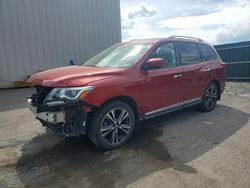 2017 Nissan Pathfinder Platinum en venta en Duryea, PA