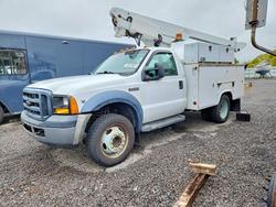 Salvage trucks for sale at Assonet, MA auction: 2006 Ford F450 Super Duty