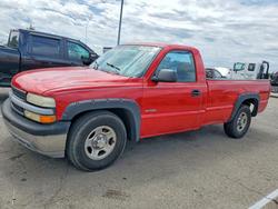 Chevrolet salvage cars for sale: 2001 Chevrolet Silverado C1500