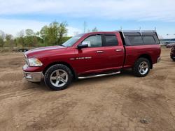 Salvage trucks for sale at Columbia Station, OH auction: 2012 Dodge RAM 1500 SLT