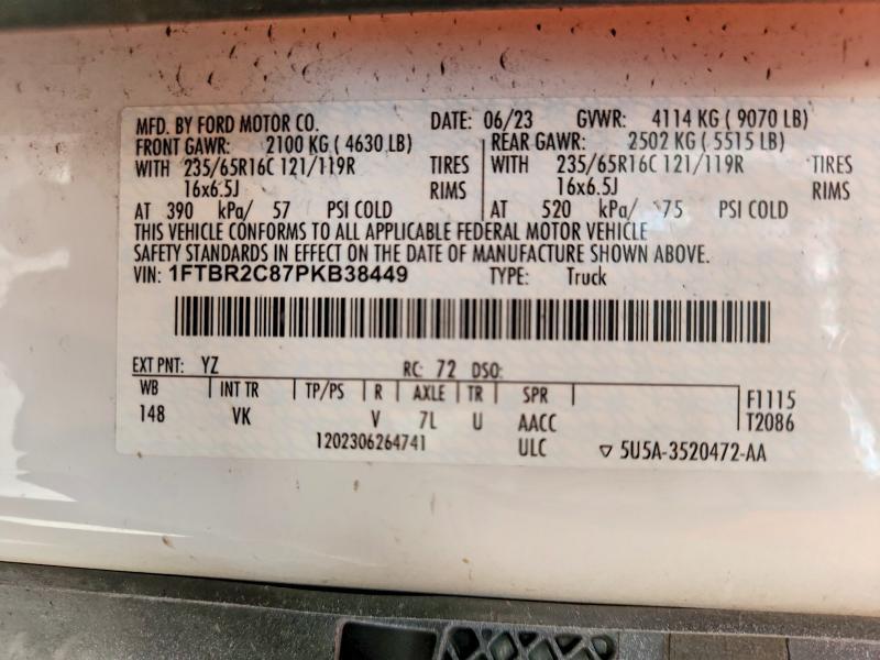 2023 Ford Transit 250 Delivery van