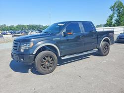 Salvage trucks for sale at Dunn, NC auction: 2010 Ford F150 Supercrew