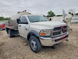 Salvage trucks for sale at Corpus Christi, TX auction: 2012 Dodge RAM Chassis Cab Vacuum Truck