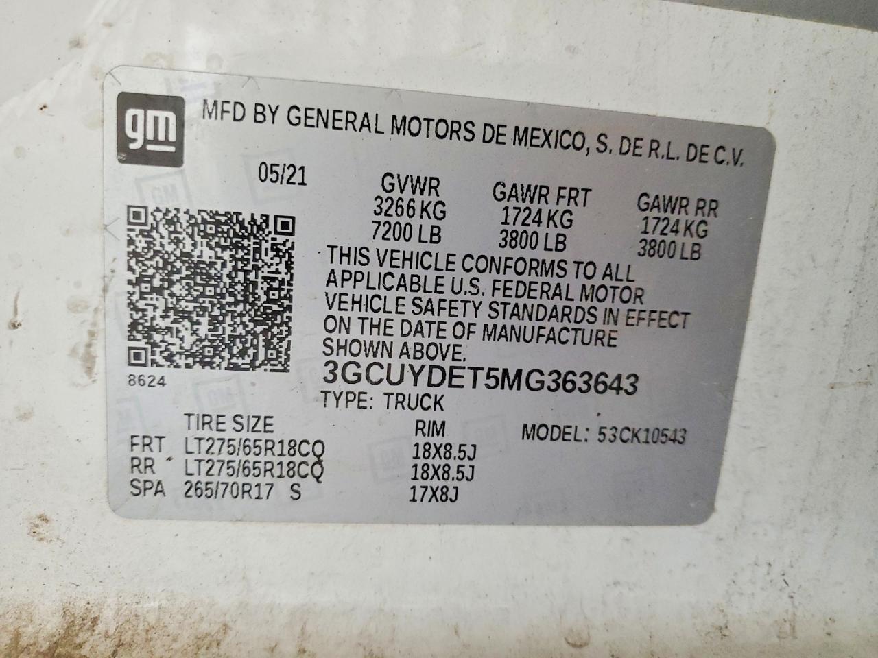 2021 Chevrolet Silverado K1500 LT