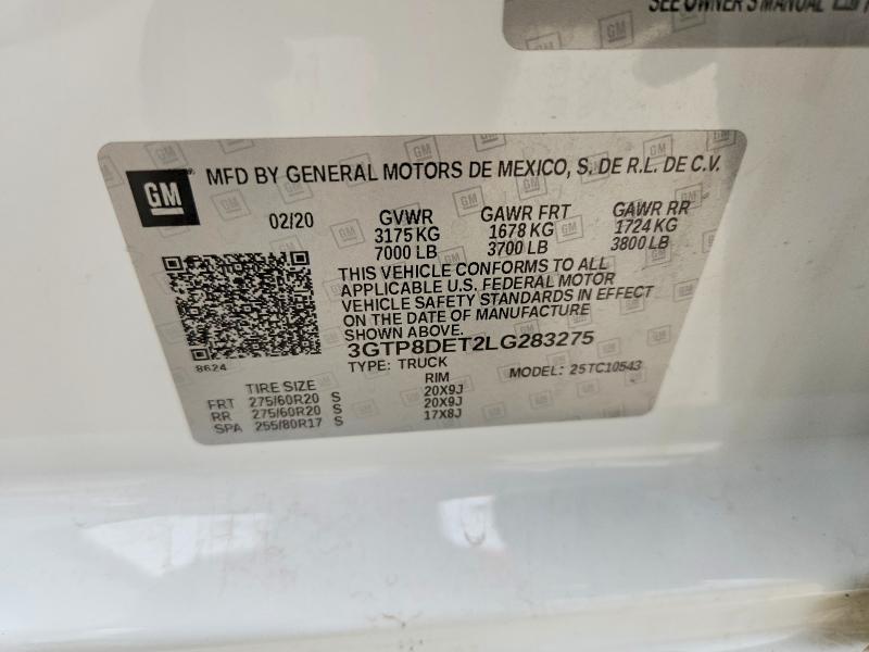 2020 GMC Sierra C1500 SLT