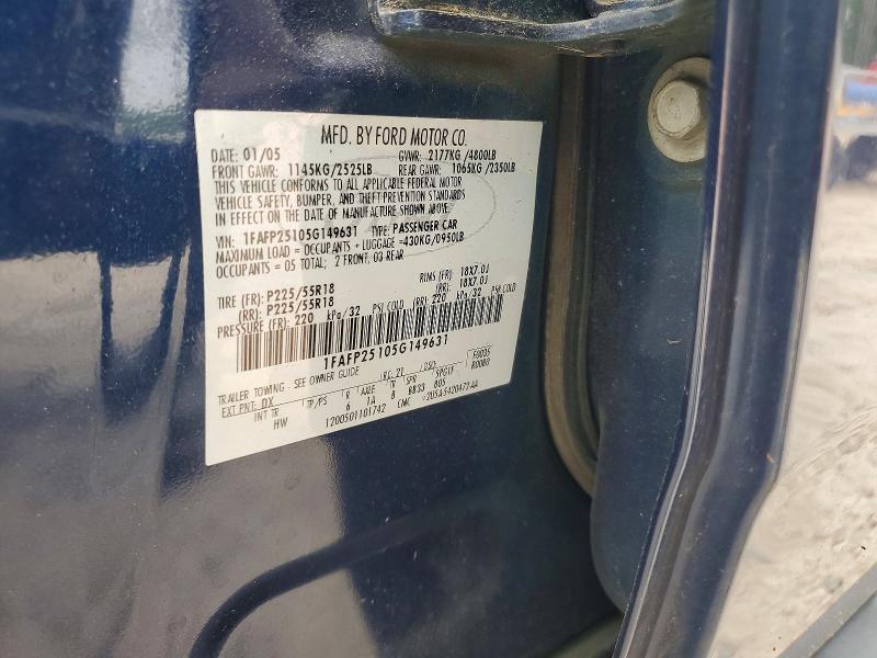 2005 Ford Five Hundred Limited