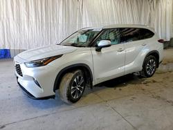 Vehiculos salvage en venta de Copart Albany, NY: 2022 Toyota Highlander Hybrid xle