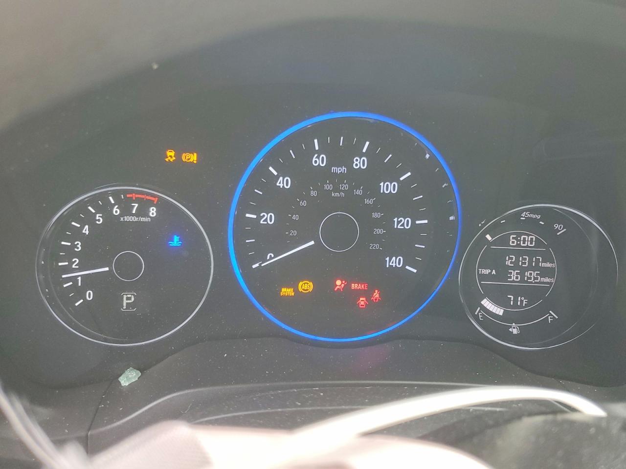2017 Honda Hr-v ex