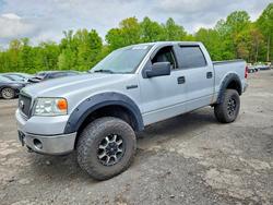 Salvage trucks for sale at East Granby, CT auction: 2007 Ford F150 Supercrew