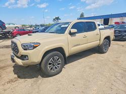 Salvage trucks for sale at Woodhaven, MI auction: 2020 Toyota Tacoma TRD Sport
