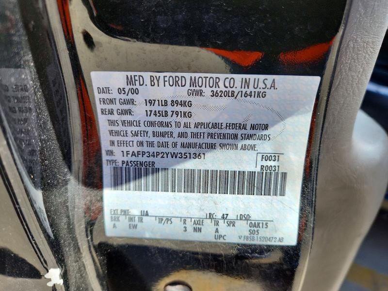 2000 Ford Focus se